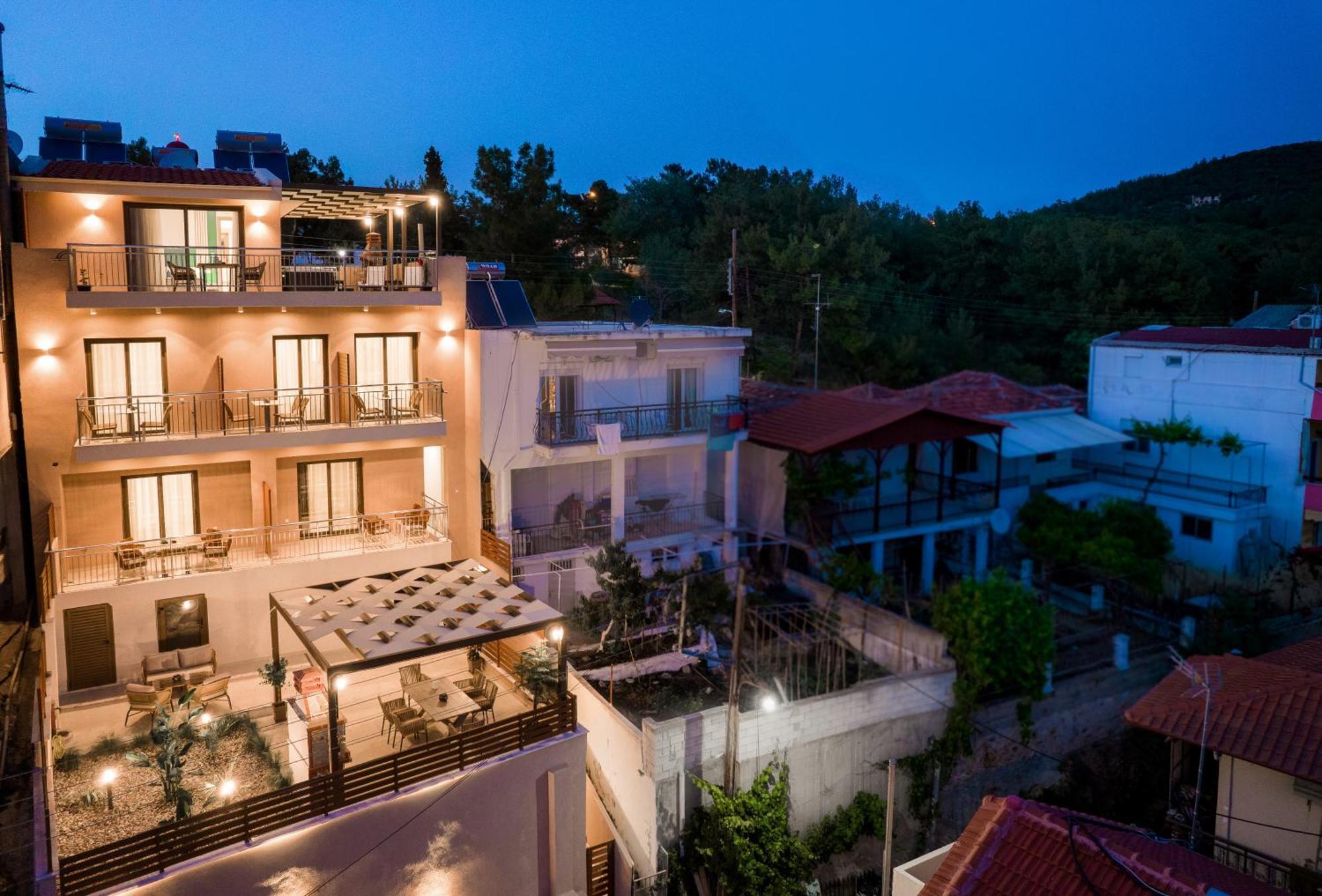 Vela Bianca Suites Limenaria  Exterior photo