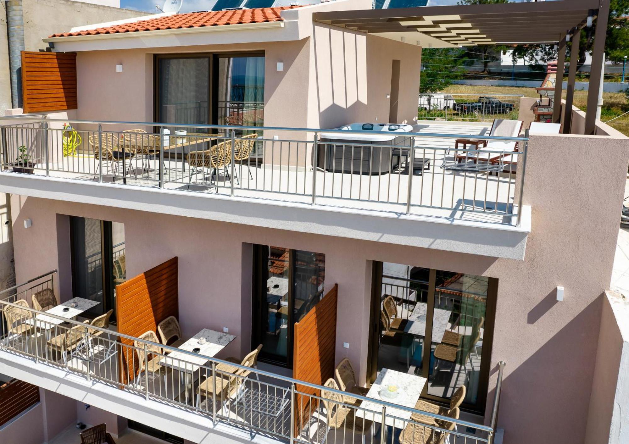 Vela Bianca Suites Limenaria  Exterior photo