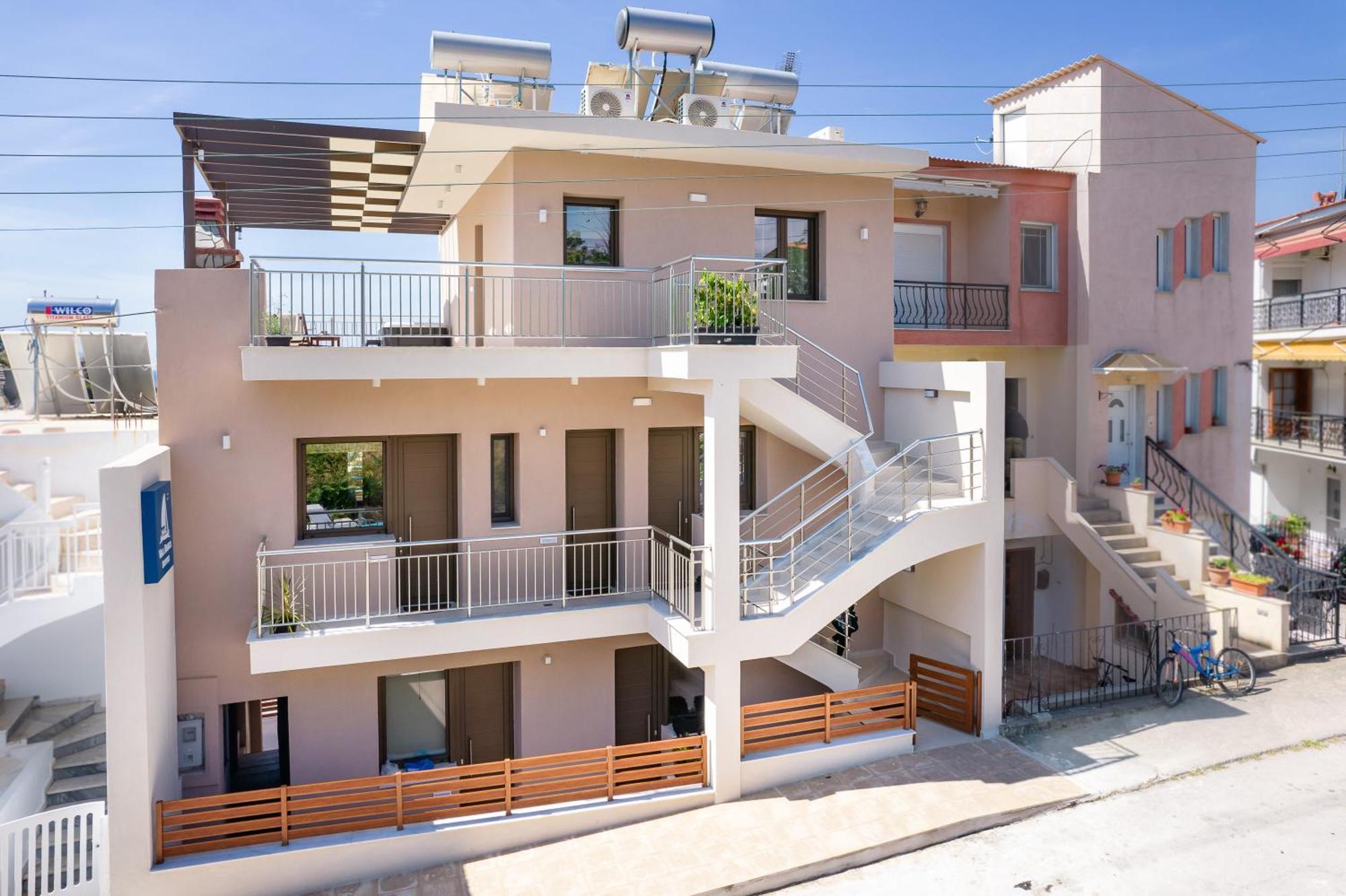 Vela Bianca Suites Limenaria  Exterior photo