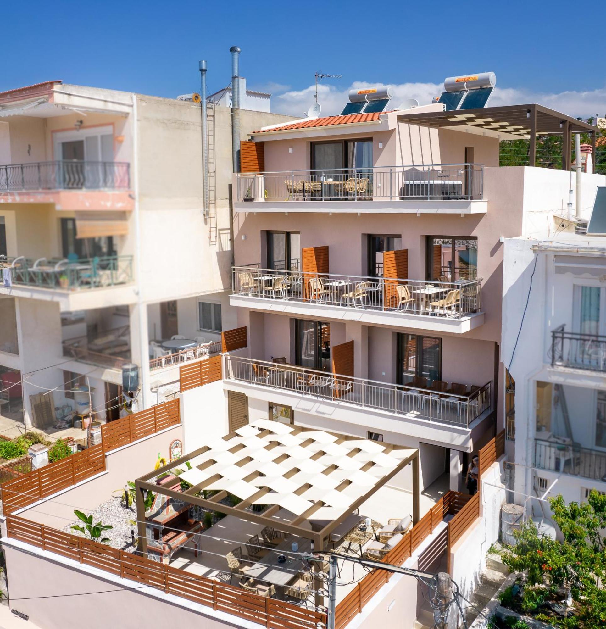 Vela Bianca Suites Limenaria  Exterior photo