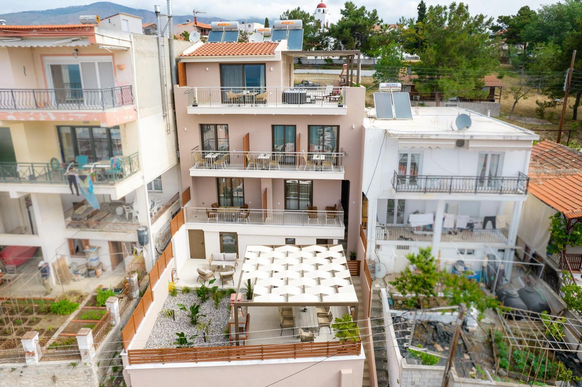 Vela Bianca Suites Limenaria  Exterior photo